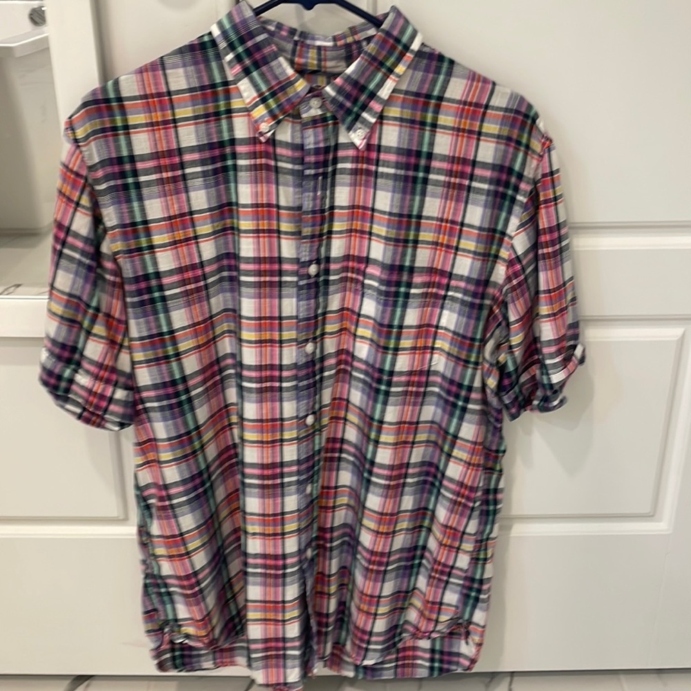 Brooks brothers short sleeve button up